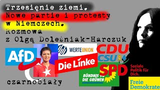 20 Trzęsienie ziemi Nowe partie i protesty w Niemczech  rozmowa z Olgą Doleśniak Harczuk [upl. by Libbey]