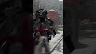 fallout 76 awesome glitch fallout76 gaming falloutgameplay funnyclips falloutvaults [upl. by Palmira]