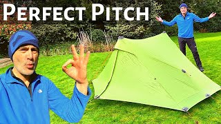 Lanshan 2 Pro  How to Perfect Pitch  Lightweight tent camping [upl. by Harty]