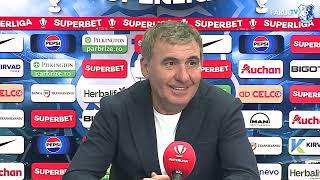 Managerul Gheorghe Hagi a oferit primele concluzii după Farul  Sepsi 14 [upl. by Ycrep]