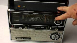 Sony TFM8000W 6 Band Short Wave Radio [upl. by Anahcar]