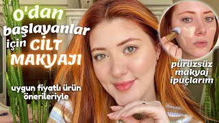 Sıfırdan başlayanlar için kusursuz CİLT MAKYAJI 🌸 Tüm ipuçlarım uygun fiyatlı ürün önerilerim [upl. by Goodden486]