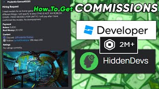 How to Get Commissions on Roblox Make Bank [upl. by Schreck]