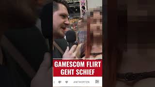 Gamescom Flirt geht schief Oder doch nicht 😏 Shorts [upl. by Schecter422]