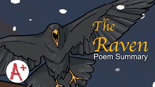 The Raven  Poem Summary [upl. by Ramirolg]