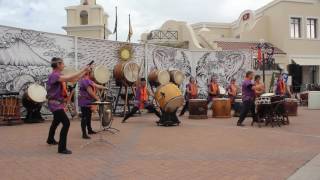 2017 quotStorming New Capricaquot from BSG  Taiko performance by Phoenix Taiko Kai at Arizona Matsuri [upl. by Amalbena542]