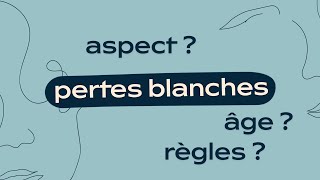 💦 A quoi ressemblent les pertes blanches   Age causes et hygiène intime [upl. by Neelav]