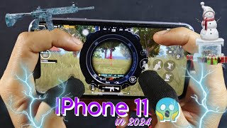 Best iPhone 11 Handcam 4 Finger Smooth  Extreme 60Fps pubgmobile [upl. by Hake581]