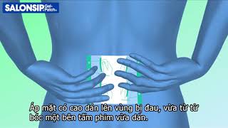 Cách dán Salonsip Lưng dưới [upl. by Flemings]