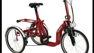 Di Blasi R32 Folding Tricycle Demo [upl. by Idzik846]