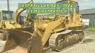 CAT 963 18Z01459 demonstration [upl. by Wolfie]