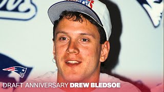 Patriots Select QB Drew Bledsoe 1st Overall in the 1993 NFL Draft  Draft Anniversary [upl. by Schuler]