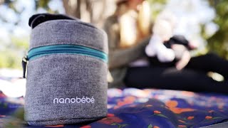 Nanobébé Cooler Bag amp Travel Pack For Modern Moms [upl. by Pennington]