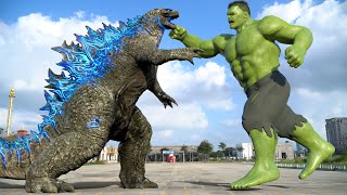 Transformers The Last Knight  Hulk vs Godzilla Fight Scene  Comosix Tech HD [upl. by Sivatco938]