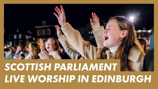 LIVE Scottish Parliament · Presence Worship on the Streets · PRAYER FOR ISRAEL amp THE WORLD [upl. by Sicnarf]