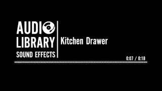 Kitchen Drawer  Sound Effect [upl. by Aenal]