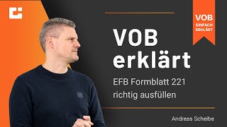 VOB erklärt Wie fülle ich EinheitspreisFormblätter richtig aus [upl. by Sivad488]