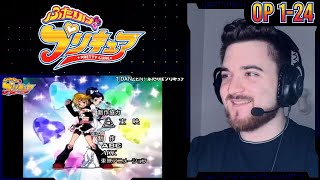 Pretty Cute  Precure  Opening 124  Reaction [upl. by Nevaj228]