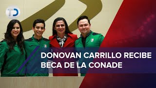 Donovan Carrillo agradece apoyo de la Conade busca innovar en el patinaje [upl. by Marlee]