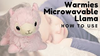 Why the Warmies Lavender Scented Llama is the Ideal Bedtime Toy [upl. by Suez123]