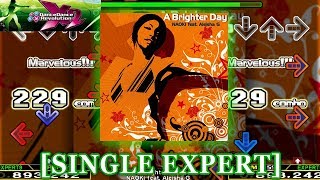 【DDR X2】 A Brighter Day SINGLE EXPERT 譜面確認＋クラップ [upl. by Ahsets452]