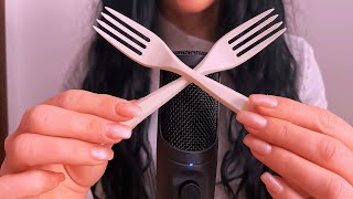 ASMR with forks and more Buo relax 😴 [upl. by Trebla]