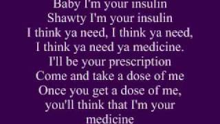 Plies Ft Keri Hilson  Medicine LYRICS [upl. by Mcclain]