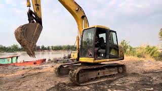 Komatsu PC1206E xe sản xuất nhật bản [upl. by Anatniuq768]