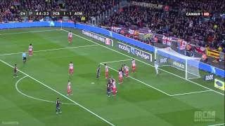 FC Barcelona  Atlético Madrid 41 16122012  Full highlights [upl. by Froh]