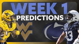 Penn State at Wisconsin Preview and Predictions  2021 Week 1 College Football Predictions [upl. by Noelopan]