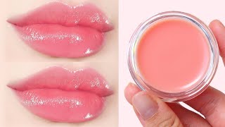 HOW TO MAKE LIP BALM AT HOME IN EASY WAY Make Your Own Lip Balm for Soft Pink Lips  Lip balm [upl. by Annig]