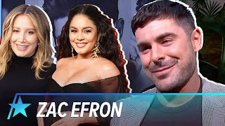 Zac Efron Talks VANESSA HUDGENS amp Ashley Tisdale As Moms [upl. by Saalocin]