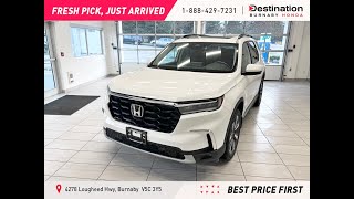 2024 Honda Pilot Touring  Platinum White Pearl [upl. by Ardenia299]