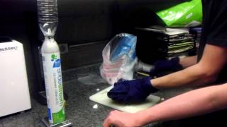 Refilling SodaStream Co2 Tanks for 1 At Home using Dry Ice [upl. by Karel]