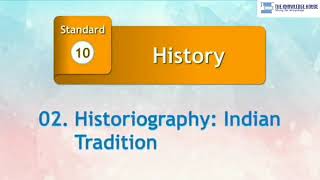 STD 10 history chapter no 2 Historiography indian tradition [upl. by Geiger62]