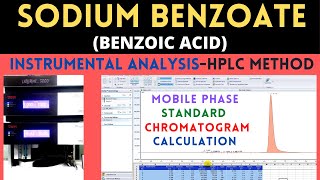 Sodium Benzoate Benzoic Acid Analysis Using HPLCPart2 Instrumental Analysis [upl. by Nanni]