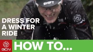 What To Wear For Winter Cycling  How To Dress For A Bike Ride In Winter [upl. by Drahser]