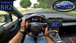 2023 Subaru BRZ 24 D4S 6MT  POV test drive [upl. by Coshow]