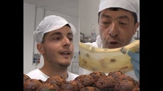 Panettone Fiasconaro il laboratorio a Castelbuono  Divino festival 2018 [upl. by Ihsoyim]