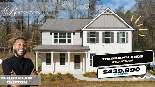 Touring New Rockhavenbuilt Home In Broadlands Community South Atlanta Clifton Plan [upl. by Sybila]