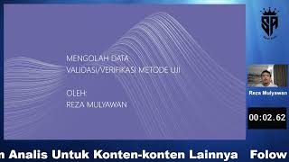 Pengolahan Data ValidasiVerifikasi Metode Uji [upl. by Alitha670]