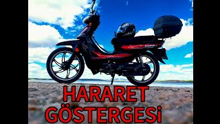 50 cc HARARET GÖSTERGESİ YAPTIK FAN BUZZ GİBİ [upl. by Alarice11]