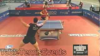 He Zhi Wen Vs Andrej Gacina Olympic Qualification Tournament 2012 [upl. by Satterfield485]