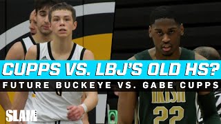 Gabe Cupps DROPS 25 vs LeBron James High School‼️ [upl. by Nashom]