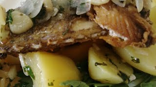 Fish a la Meuniere l French Recipe l Restaurant style and Easy l shorts [upl. by Georgeanne]