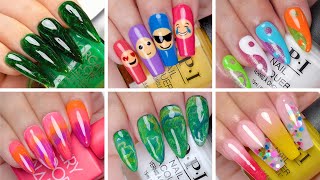 100 New Nail Art Compilation For lady ♥️ Satisfying Nail Tutorial  Nails Inspiration [upl. by Weisburgh]