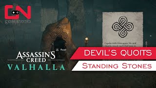 AC Valhalla Devils Quoits Standing Stones Puzzle Brendan of Clonfert  Glowecestrescire Mysteries [upl. by Eltotsira524]