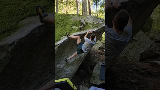 ATD V7  Squamish BC ⚡️Flash climbing bouldering squamish [upl. by Acireed384]