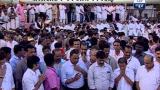 Funeral ritual of Bal Thackeray at Shivaji Park [upl. by Akirea968]