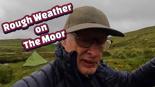 Wild CAMPING Wild DARTMOOR Wild WEATHER Wiltshire Man [upl. by Pier]